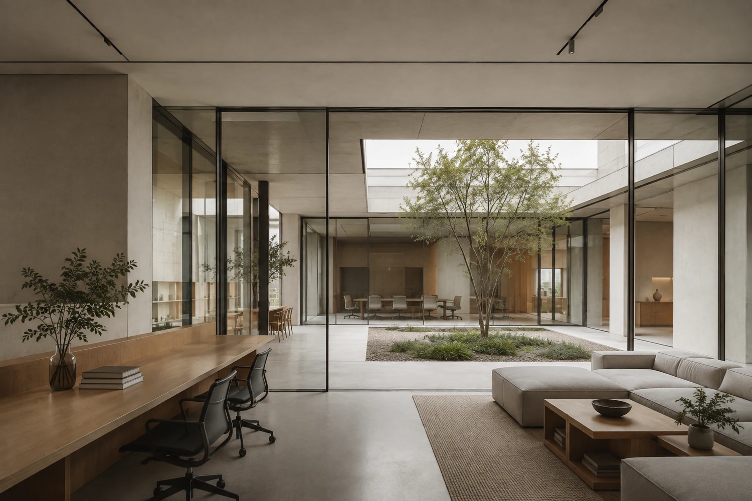 Courtyard Office